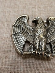 Vintage Avon Pewter Tone Metal Eagle Belt Buckle