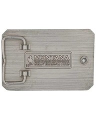 Montana Silversmiths Men's Beaming Christian Cowboy Attitude Buckle – A898