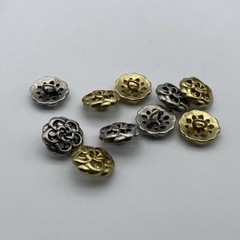 Rose Design Button Coat Sewing Buttons Clothing Button Sweater Button Rose lot