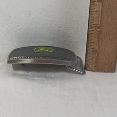 JOHN DEERE SpecCast Green Yellow & Black Pewter Enamel Belt Buckle