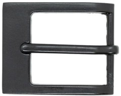 Matte Black Rectangular Belt Buckle for 1 1/2&Prime; Belts – The Belt Shoppe
