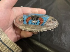 Vintage Hand Crafted Arizona Belt Buckle