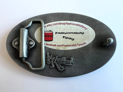Astronaut Spaceman Monkey Cartoon Unisex Belt Buckle – Metal