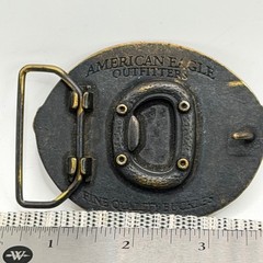 American Eagle Outfitters Belt Buckle Brass Eagle Bottle Opener Vintage Style