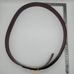 Hermes Belt Black Bordeaux Leather 2886257