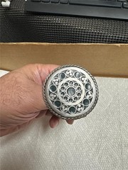 Vintage Unique Handmade Oval Belt Buckle