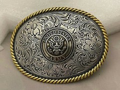 United States Army Western Style Buckle