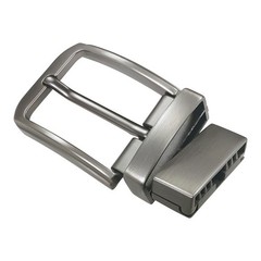 Chihutown 1 3/8&Prime; (35mm) Classic Reversible Belt Buckle, Need No F, Matte Grey