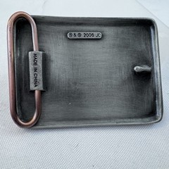 Vintage 2006 Jack Daniels Belt Buckle Scenes From Lynchburg Tennessee Whiskey