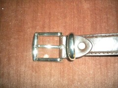BRAND NEW LOT OF 6 SILVER METAL LOOPS FOR 1 1/4 IN WIDE BELT