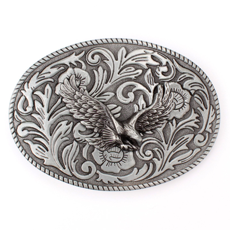 Eagle Belt Buckle Western Cowboy Native American Motorcyclist (EG-09)