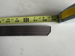 Grip6 Black Buckle w/ Gray 1” Wide Tactical Nylon Belt – 38&Prime; Long