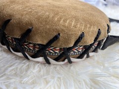 Native Leather Water Cantina Brown Buckle Adjustable Woof & Chief