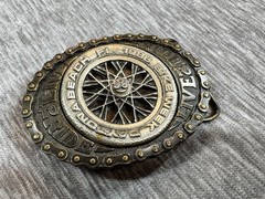 Vintage Daytona Bike Week 1986 Belt Buckle Mens Biker USA The Buckle Tree