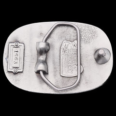 Cock Fighting Roosters Chickens Belt Buckle