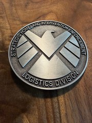 Marvel Strategic Homeland Intervention Pewter Finish Metal Belt Buckle