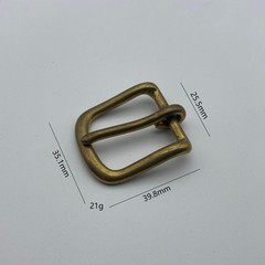 Solid Brass Buckle Handbag Buckle Luggage Fastener Buckle 16/25/30/33mm