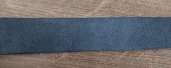 Belt, buckle similar to that of a scout, leather black size 107 cm/42 in, new UK