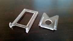 *20 Adjustable 2&Prime; Display Stand Easel Belt Buckle Money Clip Money Currency