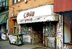CBGB & OMFUG Belt Buckle , Chain Wallet & 3 Guitar picks