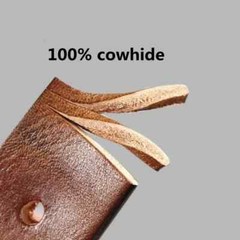 Vintage Luxury Handmade Leather Copper Buckle Man&rsquo;s Belt Cinturon Gotico Cowhide