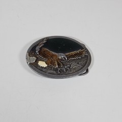 Vintage Tandy Leather Company Eagle Belt Buckle Made in USA Men&rsquo;s Western