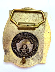 Vintage Heritage Mint Ltd Ponce de Leon Brass Belt Buckle with Papers and Pouch
