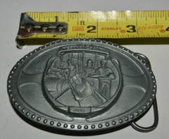 2015 Heart of Zachary Cape Canaveral Energy Center Award Silver Tone Belt Buckle
