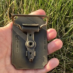 1983 Franklin County Fair Farm Tractor Metal Western Belt Buckle sheep carnival