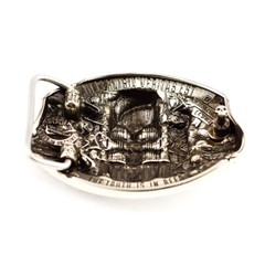 German silver belt buckle Beer, Beer fans buckle, Beer and Skull belt buckle