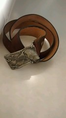 Rare Arroyo grande buckle 1982 commemorative American fishermen buckle belt