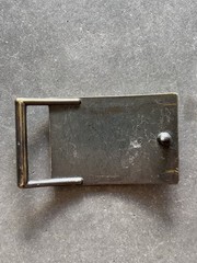 VIntage Levi’s Original Riveted Brass Belt Buckle 70s 80s XX Made In USA