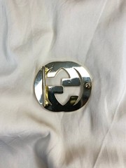 Double G 1.5` Belt Buckle Gold GG Logo 40 mm Replacement Buckle Designer Style