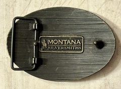 Montana Silversmiths Belt Buckle Soaring Eagle Arms Attitude A877