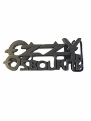 Ozzy Osbourne Rock Band Logo Metal Enamel BELT BUCKLE
