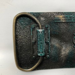 VTG Bass Anglers Sportsman Society Belt Buckle Competitive Fishing 1988