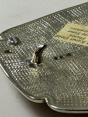 24k GOLD PLATED VINTAGE BELT BUCKLE RARE
