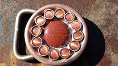 Atlantis Gemstone belt buckle -Handmade- RT ARTISAN WORKS