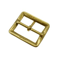 JAY-PEE Solid Brass Replacement Belt Buckle 1.75&Prime; Belts Black Chrome Brass