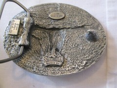 NEW Siskiyou 1990 Southwestern Longhorn Steer Skull Belt Buckle Native Ameican