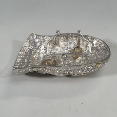 Goon Hip Hop Style Rhinestones Metal Fashion Gold Men&rsquo;s Belt Buckle