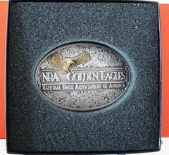 1994 NRA Golden Eagles Limited Rifle Western Belt Buckle