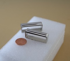 New 1 3/8&Prime;, 35mm belt keepers(#40B) 2pcs for man/women silver nickel color USA