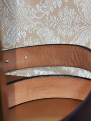 Louis Vuitton Pre-Owned Belt Gold Logo Buckle