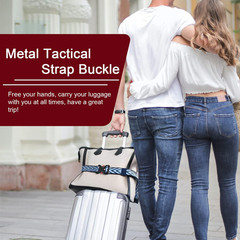 2Pack 2&Prime; Tactical Duty Belt Buckle, Metal Tactical Buckle Clasps for Luggage Str