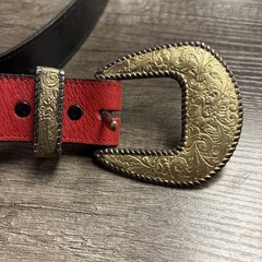 Vintage Hand Crafted Western Leather Champion Series Size 44