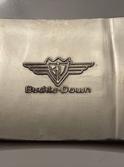 Mexican Flag Belt Buckle Vintage: New, Gear Condition, 4” By 2”, Great Details