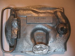 2014 « Rocky Mountain Brake » Supply Casper, WY / Elko, NV Pewter Belt Buckle