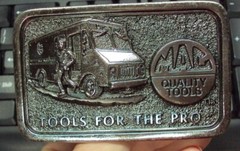 MAC Tools USA ~ TOOLS FOR THE PRO Limited Edition 3rd in Series Belt Buckle