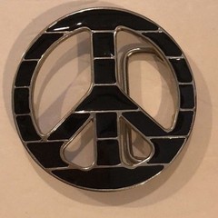 music & peace sign belt buckle party buckle dj belt buckle westren cowboy